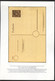 SBZ Postkarte P30I AUFDRUCK Auf P952 Postfrisch 1948 ATTEST RUSCHER 2022 - Interi Postali