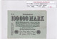 GERMANIA WEIMAR 100'000 MARK 1923 P 91 - 100000 Mark