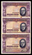 España Spain Trío Correlativo 50 Pesetas Santiago Ramón Y Cajal 1935 Pick 88 Sin Serie MBC/+ VF/+ - 50 Peseten