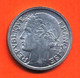 MONNAIE DE 2 FRANCS 1958 " MORLON ALUMINIUM " QUALITE - VOIR 2 SCANS - 2 Francs