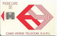 Cabo Verde - Cabo Verde Telecom - Red Logo (Cn. C5A153740 Red) 09.1995, SC7, 50U, Used - Kaapverdische Eilanden