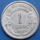 FRANCE - 1 Franc 1947 KM# 885a.1 De Gaulles Provisional Government (1944-1947) - Edelweiss Coins - 1 Franc