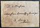 Lettre De GRASSE En 1783 Pour BOUJON Adréssée à Un Bourgeois TTB... - ....-1700: Précurseurs