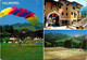 (1 N 23) France - Valmorel (with Parachute Or Parapente + Tennis Court) - Paracaidismo