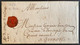 Lettre De PARIS En 1657 Pour Grenoble Sous Louis XIV à Mr Guignes Commis à La Récuperation Du Droit Annuel Rare ! - ....-1700: Vorläufer