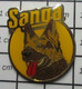 1215A Pin's Pins : BEAU ET RARE / ANIMAUX / CHIEN-LOUP BERGER ALLEMAND SANGA - Animaux