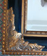 Miroir Biseauté Style Louis XIV. 37.5 CmX32.5 Cm. - Spiegel