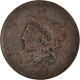 Monnaie, États-Unis, Coronet Cent, Cent, 1837, Philadelphie, B+, Cuivre, KM:45 - 1816-1839: Coronet Head (Testa Coronata