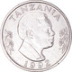 Monnaie, Tanzanie, Shilingi, 1992, British Royal Mint, TTB+, Nickel Clad Steel - Tanzanie