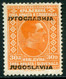 YUGOSLAVIA 1933 Overprinted Portrait Definitive 30 D. MNH / **.  Michel 268 - Ungebraucht