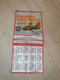 Sandbahn MC Jugend Lübbenau , 1984 , Großer Stoffkalender , ADMV Terminkalender , DDR , Speedway , Bahnsport !!! - Motos