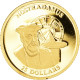 Monnaie, Libéria, Nostradamus, 25 Dollars, 2000, American Mint, Proof, FDC, Or - Liberia