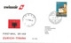 Liechtenstein: 1986 Swissair Air Mail Brief Zürich - Tirana - Lettres & Documents