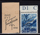 TRIESTE(1950) Hand Planting Tree. Proof Of Overprint Used For AMG-FTT On Issues Of Italy After WWII. Scott No 82//. - Otros & Sin Clasificación