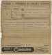Brazil 1939 Telegram Authorized Advertising guarana Medicine Slogan Pain? Guaraine Immediately Cuts Pain Flu And Cold - Drogue