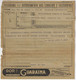 Brazil 1939 Telegram Authorized Advertising guarana Medicine Slogan Pain? Guaraine Immediately Cuts Pain Flu And Cold - Drogen