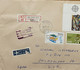 PORTUGAL MADEIRA 1981, REGISTER COVER USED TO USA ,CHIADO CITY CANCEL, EUROPA STAMP, ANTONIO SEGIO ,OX CART - Cartas & Documentos