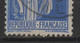 TimbrePaix 90 Centimes Outremer, N°368 B TYPE II, Avec Essuyage De La Signature - Gebruikt