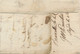 MP " 94 BRUXELLES " AN 9 1801 Sur Lettre Post-Dû > ST CHAMOND LOIRE France - Taxe " 8 " Départements Conquis - 1794-1814 (Période Française)