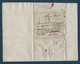 Lettre De BELLEY 29 Mars 1777 Au Marquis Mont St Jean De Clermont à PARIS Taxe 3 Sols Réexpédié En Port Payé (manuscrit) - ....-1700: Precursores