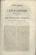 Complément De L'Encyclopédie Moderne - Dictionnaire Abrégé Des Sciences, Des Lettres, Des Arts, De L'industrie, De L'agr - Encyclopédies