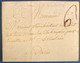 Lettre Du 20 Juillet 1763 Griffe Sur 2 Lignes De Nogent Le Rotrou Petit Modèle Pour PARIS Taxe 6 Sols TTB - ....-1700: Precursors