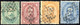 O 1881/83, Tripoli, Annullo Muto A Rombi Parziale Su Quattro Esemplari Umberto I, Difetti (S. 10P.) - Unclassified