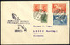 Cover 1932, 8. Südamerikafahrt, Uruguayische Post, Frankierter Beleg Von Montevideo 12.10.1932 Nach Lorch, Bestätigungss - Uruguay