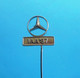 MERCEDES BENZ ... IAA '87 * Germany Car Automobile Old Pin Badge * Car Auto Automobil Germany Deutschland - Mercedes