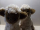 Peluche Vintage " Duo De Moutons " - Peluches