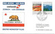 Liechtenstein: 1991 Swissair Air Mail Brief Zürich - Los Angeles (Nonstop) - Covers & Documents