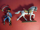 SOLDAT CAVALIER + CHEVAL EMPIRE NAPOLEON  STARLUX CERTAINEMENT EN PLOMB POIDS 223GR CAVALERIE - Zinnsoldaten