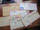 Asien VR China / Taiwan 1980er Jahre Kleiner Posten Mit 6 Firmenbriefe Air Mail / Registered Letter - Briefe U. Dokumente