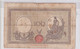 ITALIA 100 LIRE 09-12-1942 CAT. N° 21A - 100 Liras