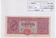 ITALIA 100 LIRE 10-12-1944 CAT. N° 25A - 100 Liras