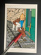 T1417 - Tintin Hergé Moulinsart N°42 - Tintin Et Milou Train - Illustrateur Bande Dessinée - Hergé