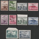 Lubiana, Ljubljana, 1941, Airmail, Complete Set With Constant Flaw "Missing I In Sloveni", Only 9 Sets Possible ! - Lubiana