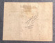 « BERLIN POST-EXP.21 / MOABIT 1866 » Seltener Blauer Stempel Auf Preussen 1861 2 Sgr Mi. 17a Tadellos Briefstück - Oblitérés
