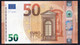 50 EURO ITALY  LAGARDE S050 SB  Ch  "99"  UNC - 50 Euro