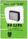 Mode Emploi Et Certificat De Garantie Téléviseur Portable TV TF 1971 Philips Notice Explicative De 8 Pages - Matériel Et Accessoires