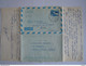 Israel Aerogramme Stationery Entier Postal 1961 0.20 Ha-Merkaz To Anvers Belgium Cancelled Auto - Luftpost
