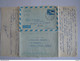 Israel Aerogramme Stationery Entier Postal 1961 0.20 Ha-Merkaz To Anvers Belgium Cancelled Auto - Airmail