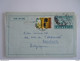 Republique Rwandaise Entier Postal Par Avion Aerogramme 1966 5f + 1f Kigali Demande D'info Sur Achat Fiat 850 Bruxelles - Storia Postale