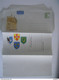 Eire Ireland Entier Postal Air Letter Stationery 2 Aerogramme 37 + 40 General Post Office Mint - Interi Postali