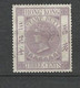 Hong Kong  UK   Fiscal Duty 3  Cents Violet 1874    Neuf ( * )  B / TB    Voir Scans    Soldé ! ! ! - Usados