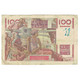 France, 100 Francs, Jeune Paysan, 1946, O.129 84288, TB, Fayette:28.10, KM:128a - 100 F 1945-1954 ''Jeune Paysan''