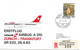 Liechtenstein: 1983 Swissair Air Mail Brief Zürich - Frankfurt - Storia Postale