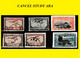 (°) ABA BELGIAN CONGO / CONGO BELGE = CANCELATION STUDY = 6 STAMPS [-A-] AIRMAIL PA1+3+10+9+17+12 - Variedades Y Curiosidades