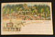 Litho AK Schloss Rheinsberg Waldrestaurant Gilded - Rheinsberg