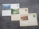 Germany,1959  Lernt Deutschland Kennen! / Entier Postal / Ganzache / LOT DE 3 - Postkarten - Ungebraucht